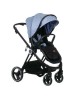 Коляска детская 2в1 BabyZz В102, голубая